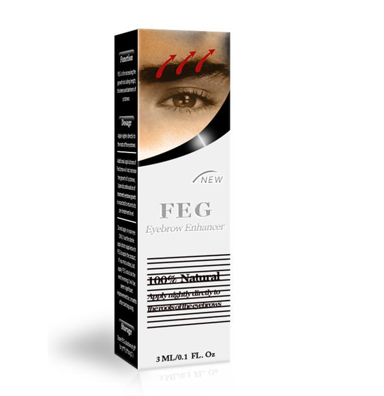 FEG Eyebrows Enhancer Rising Eyebrows Growth Serum Eyelash Growth Liquid Makeup Eyebrow Longer Thicker Cosmetics Make up Tools